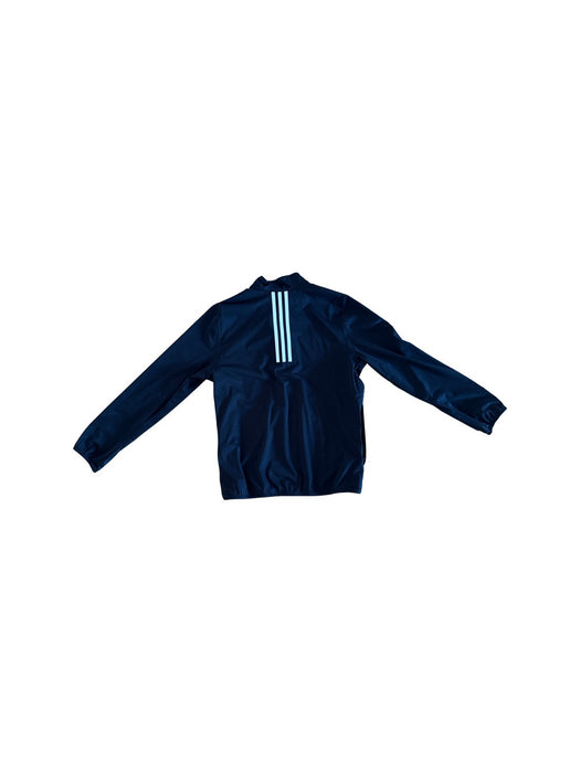A Navy Lightweight Jackets from Adidas in size 12Y for neutral. (Back View)