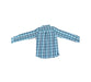 A Blue Long Sleeve Shirts from Jacadi in size 12Y for boy. (Back View)