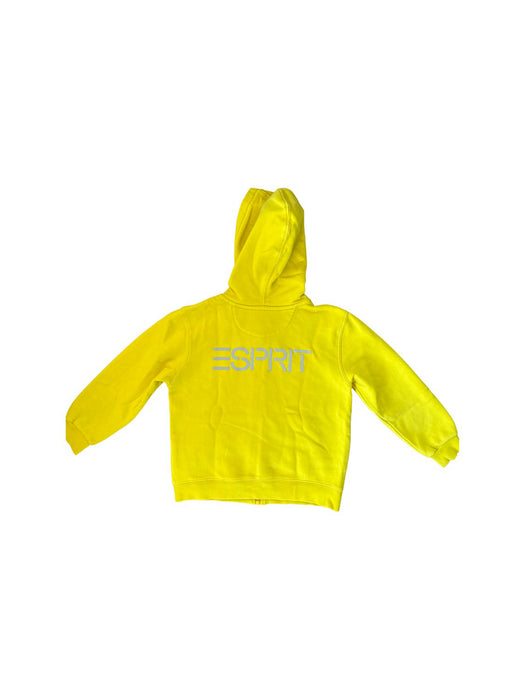 A Yellow Hooded Sweatshirts from ESPRIT in size 6T for neutral. (Back View)