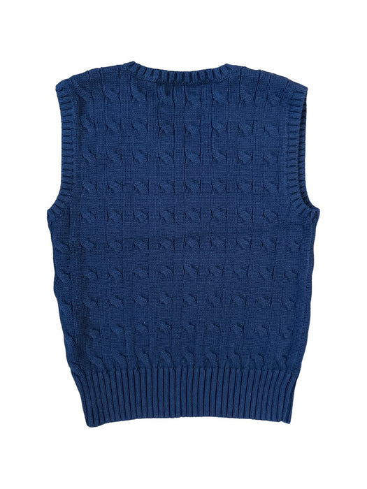 A Navy Sweater Vests from Polo Ralph Lauren in size 5T for neutral. (Back View)