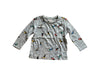 A Grey Long Sleeve T Shirts from Seed in size 4T for boy. (Front View)