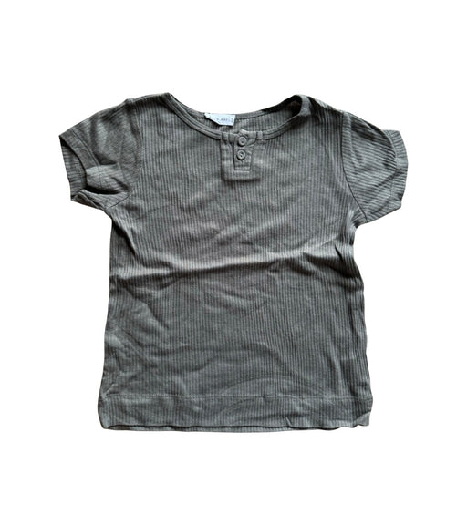 A Green Short Sleeve T Shirts from Jamie Kay in size 5T for boy. (Front View)