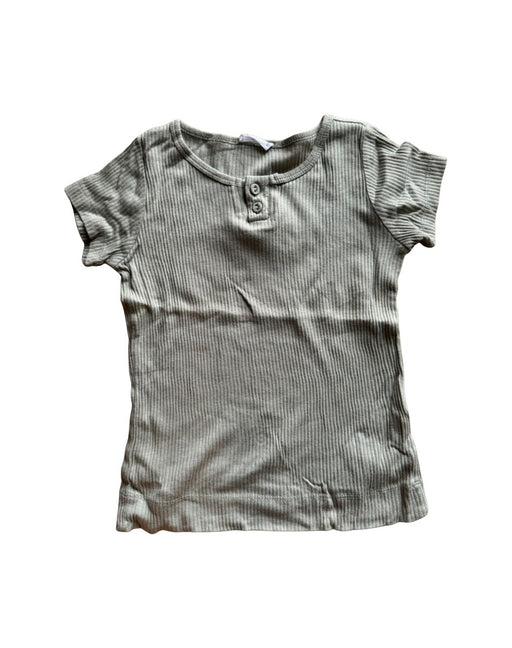 A Green Short Sleeve T Shirts from Jamie Kay in size 5T for boy. (Front View)