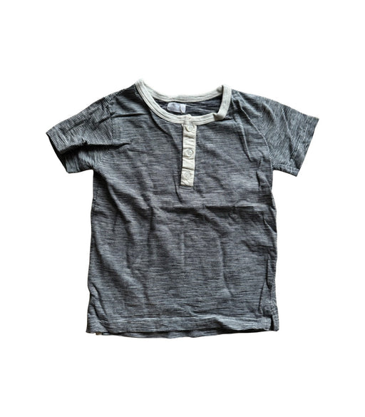 A Grey Short Sleeve T Shirts from Jamie Kay in size 5T for boy. (Front View)