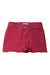 A Red Shorts from Tommy Hilfiger in size 12Y for girl. (Front View)