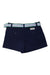 A Navy Shorts from Polo Ralph Lauren in size 10Y for girl. (Back View)