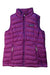 A Purple Puffer/Quilted Coats & Outerwear from Patagonia in size 7Y for girl. (Front View)
