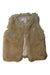 A Beige Outerwear Vests from Crewcuts in size 8Y for girl. (Front View)