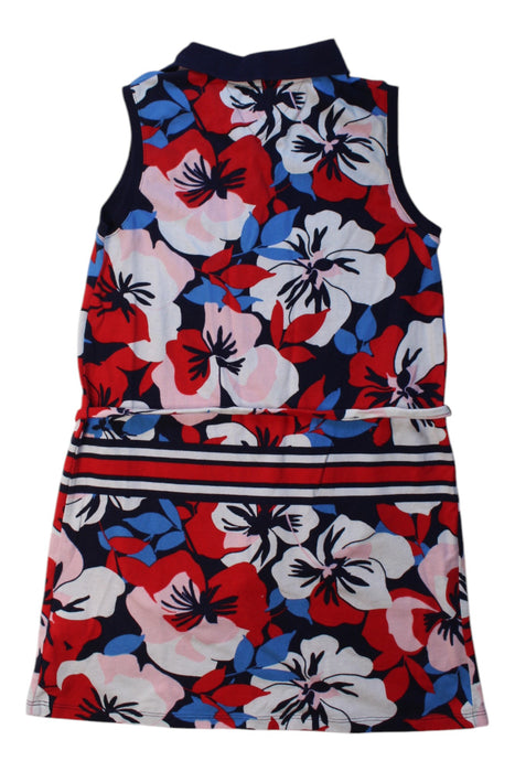 A Multicolour Sleeveless Dresses from Tommy Hilfiger in size 8Y for girl. (Back View)