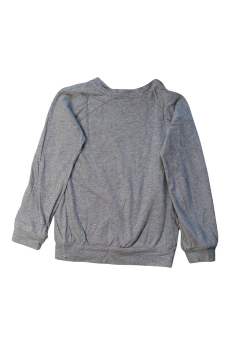 A Grey Crewneck Sweatshirts from Bonpoint in size 6T for girl. (Back View)
