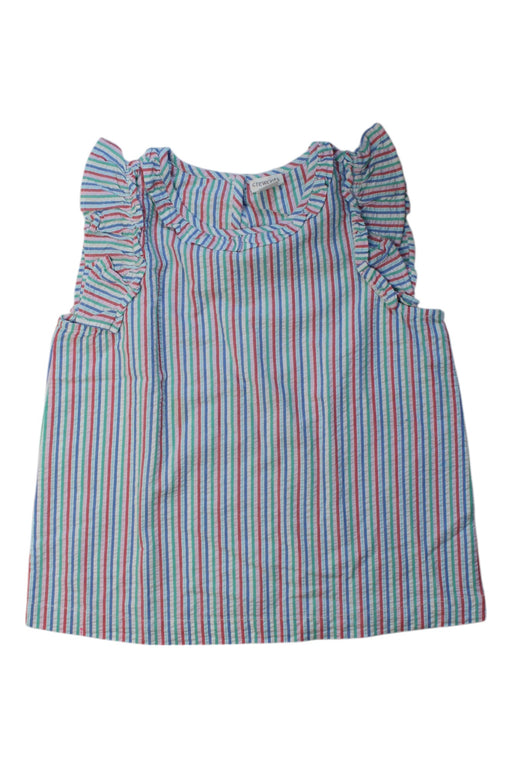 A Multicolour Sleeveless Tops from Crewcuts in size 8Y for girl. (Front View)