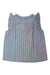 A Multicolour Sleeveless Tops from Crewcuts in size 8Y for girl. (Back View)