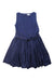 A Navy Sleeveless Dresses from Crewcuts in size 8Y for girl. (Front View)