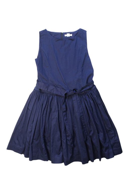 A Navy Sleeveless Dresses from Crewcuts in size 8Y for girl. (Front View)