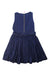 A Navy Sleeveless Dresses from Crewcuts in size 8Y for girl. (Back View)