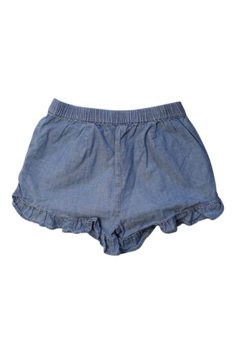 A Blue Shorts from Crewcuts in size 6T for girl. (Back View)