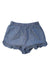 A Blue Shorts from Crewcuts in size 6T for girl. (Back View)