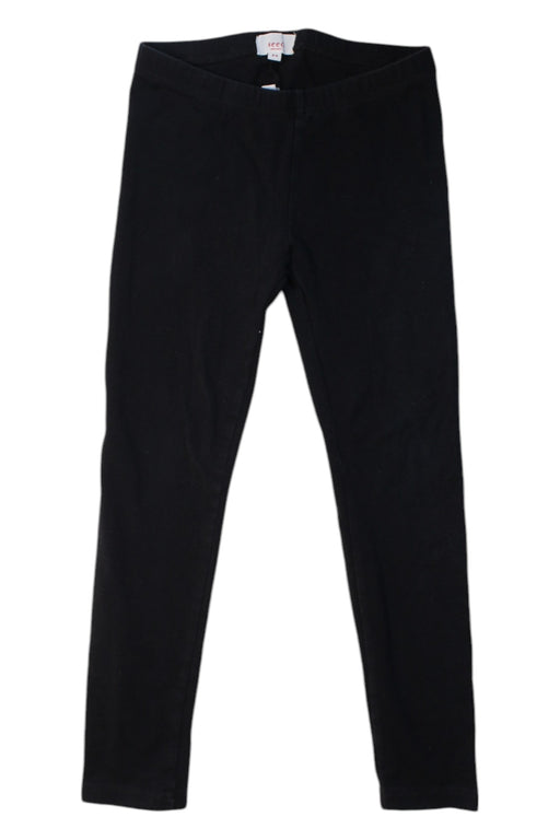 A Black Leggings from Seed in size 5T for girl. (Front View)