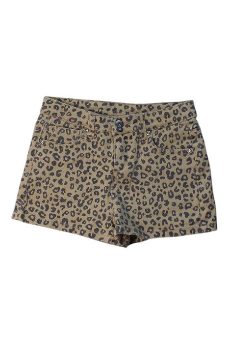 A Beige Shorts from Seed in size 7Y for girl. (Front View)
