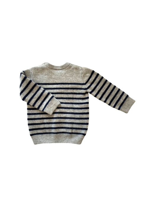 A Grey Knit Sweaters from Petit Bateau in size 6-12M for neutral. (Back View)