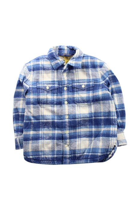 A Blue Long Sleeve Shirts from Polo Ralph Lauren in size 3T for neutral. (Front View)