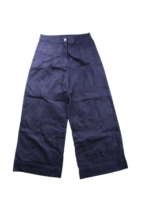 A Blue Casual Pants from Jacadi in size 12Y for neutral. (Front View)