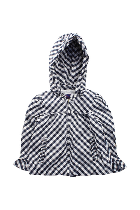 A Navy Puffer/Quilted Coats & Outerwear from Nicholas & Bears in size 8Y for girl. (Front View)