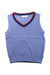 A Blue Outerwear Vests from Momonittu in size 6T for neutral. (Front View)