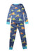 A Blue Pyjama Sets from Hatley in size 5T for neutral. (Back View)