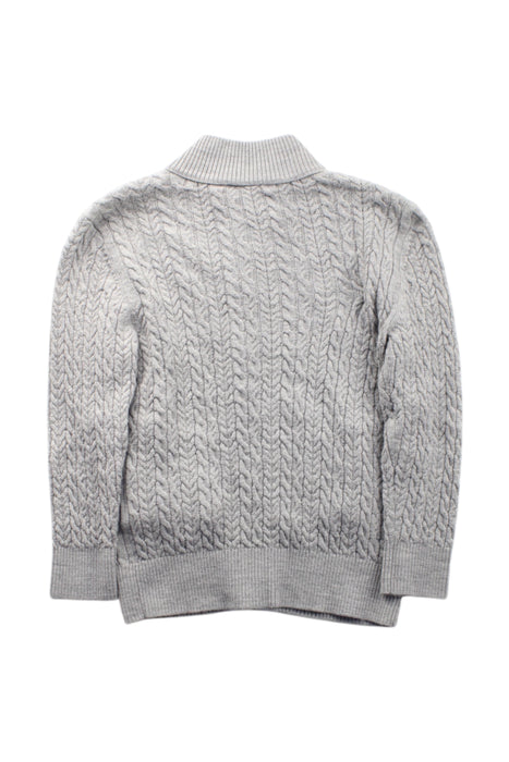 A Grey Cardigans from Ferrari in size 3T for neutral. (Back View)