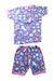 A Multicolour Pyjama Sets from Hatley in size 7Y for girl. (Back View)