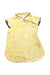 A Yellow Sleeveless Tops from La Faute à Voltaire in size 6T for girl. (Front View)