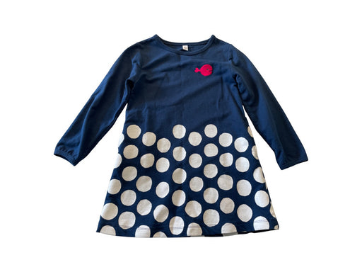 A Navy Long Sleeve Dresses from Graniph in size 6T for girl. (Front View)