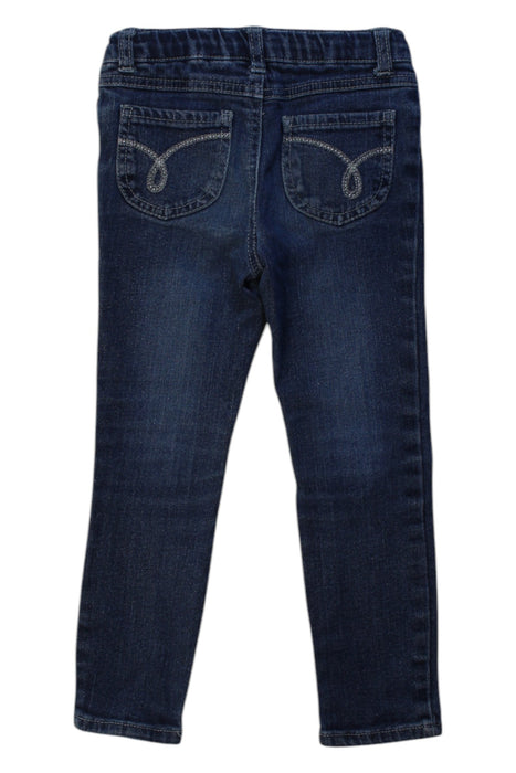 A Blue Jeans from Calvin Klein in size 4T for girl. (Back View)