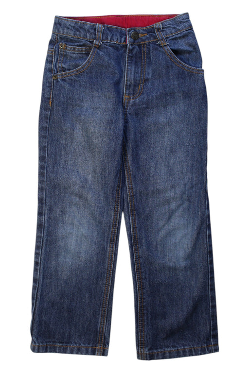 A Blue Jeans from Chickeeduck in size 6T for neutral. (Front View)