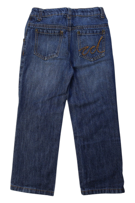 A Blue Jeans from Chickeeduck in size 6T for neutral. (Back View)