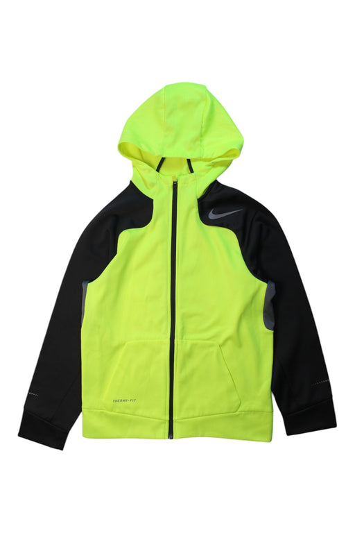 A Black Lightweight Jackets from Nike in size 11Y for neutral. (Front View)