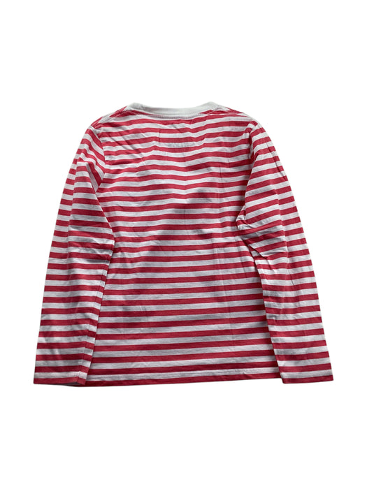A Red Long Sleeve T Shirts from Graniph in size 10Y for girl. (Back View)