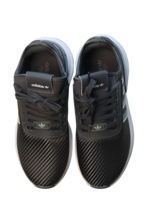 A Black Sneakers from Adidas in size 12Y for neutral. (Front View)