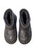 A Silver Booties from Lelli Kelly in size 5T for girl. (Front View)