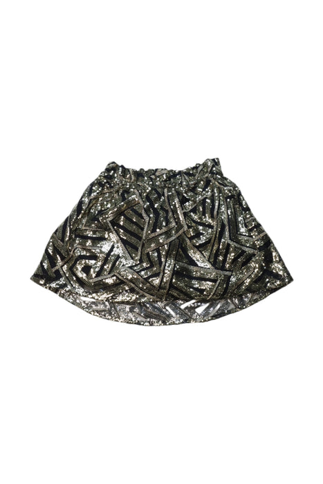 A Metallic Short Skirts from Simple Kids in size 4T for girl. (Back View)