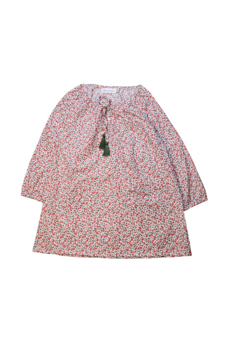 A Multicolour Long Sleeve Dresses from Little Mercerie in size 4T for girl. (Front View)