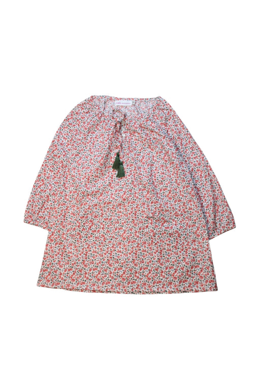 A Multicolour Long Sleeve Dresses from Little Mercerie in size 4T for girl. (Front View)