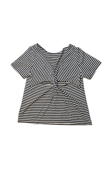 A Black Short Sleeve T Shirts from little Mo & Co. in size 7Y for neutral. (Back View)