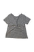 A Black Short Sleeve T Shirts from little Mo & Co. in size 7Y for neutral. (Back View)