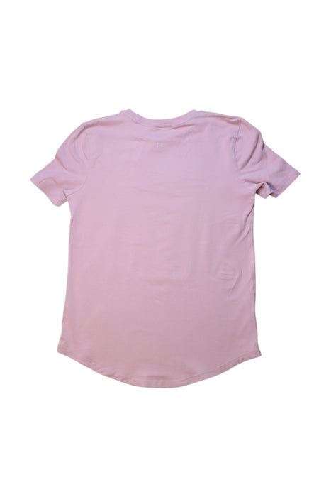 A Pink Short Sleeve T Shirts from Lululemon in size 14Y for neutral. (Back View)