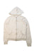 A Ivory Zippered Sweatshirts from Monoprix in size 12Y for neutral. (Front View)