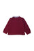 A Burgundy Long Sleeve Polos from Fina Ejerique in size 5T for boy. (Back View)