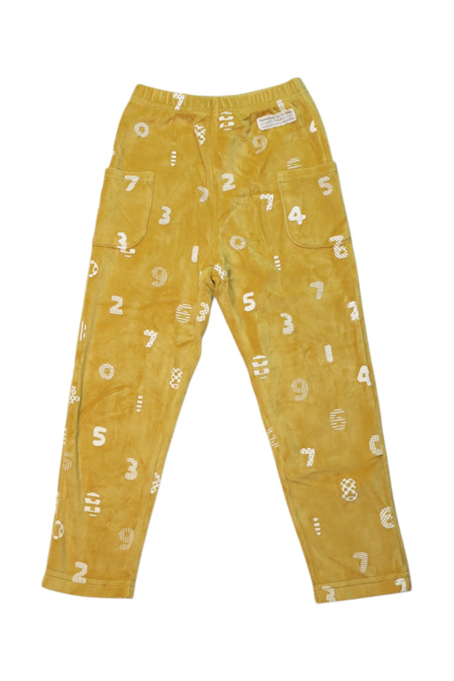 A Yellow Casual Pants from Sou Sou in size 4T for neutral. (Front View)