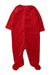 A Red Onesies from Ralph Lauren in size 0-3M for neutral. (Front View)